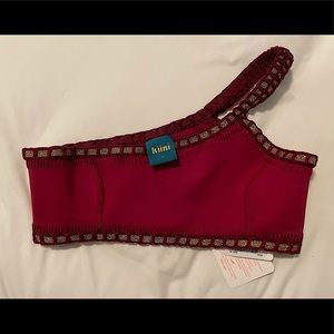 NWT Kiini Kiki One-Shoulder Top